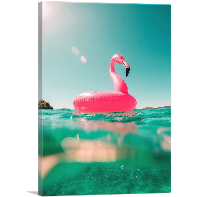 Small blow up sale flamingos